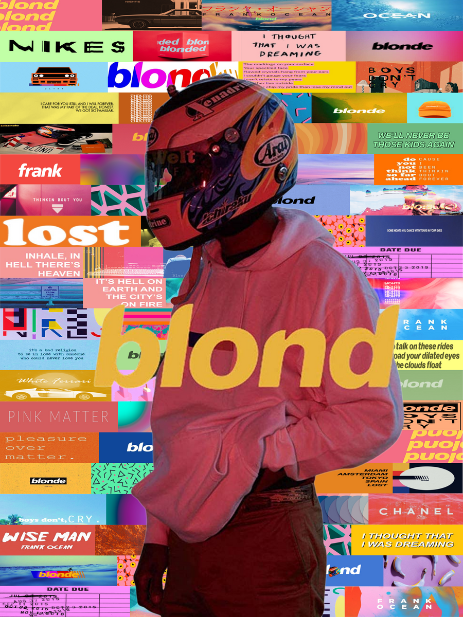 Frank Ocean Blonde Album Cover Poster – Arts From Amsterdam