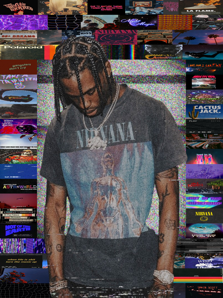 TRAVIS SCOTT METAL PRINT – Made By Trigger