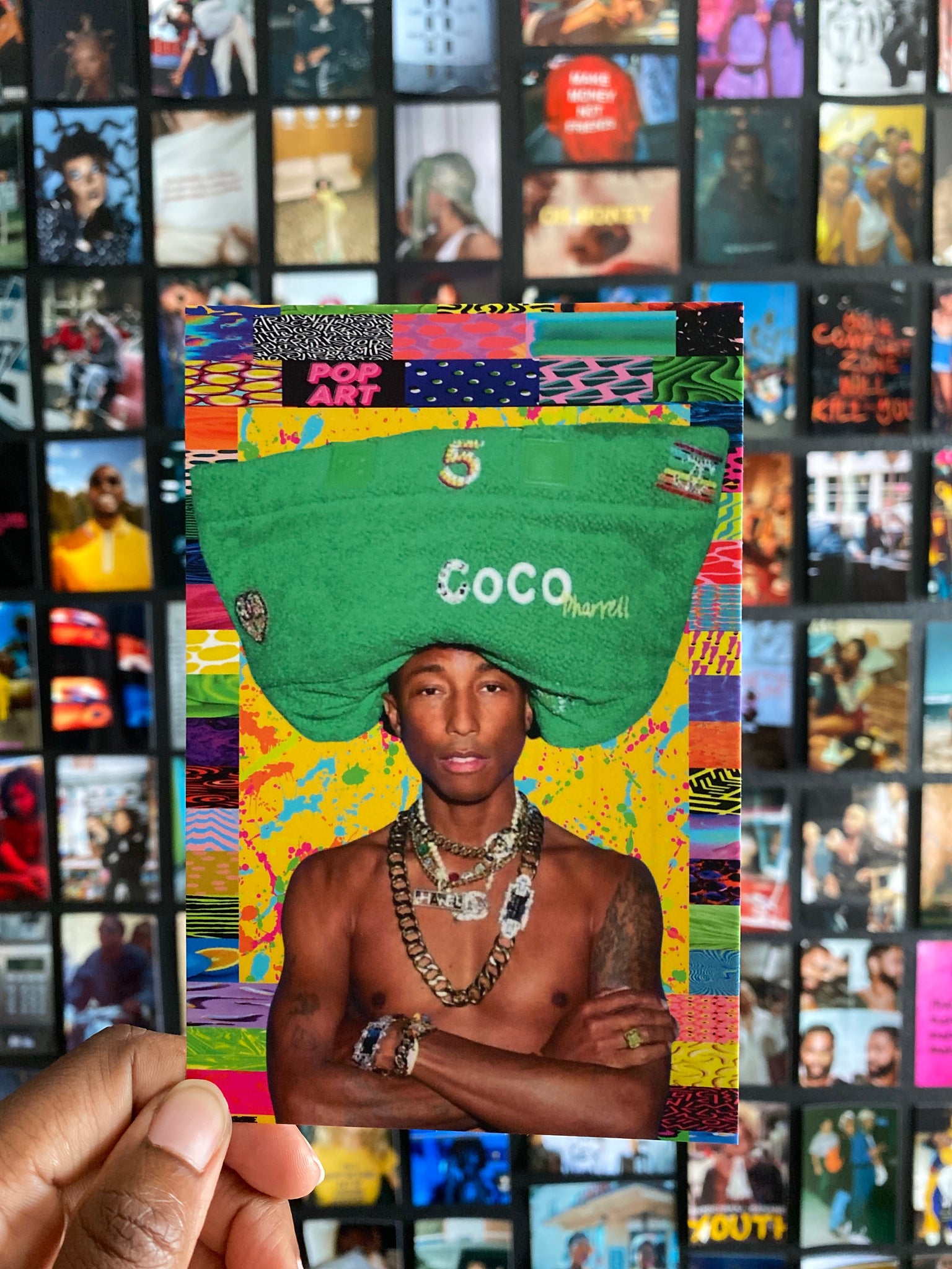 PHARRELL POSTCARD